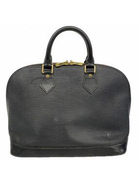 Louis Vuitton Handbag Epi Alma Noir Black